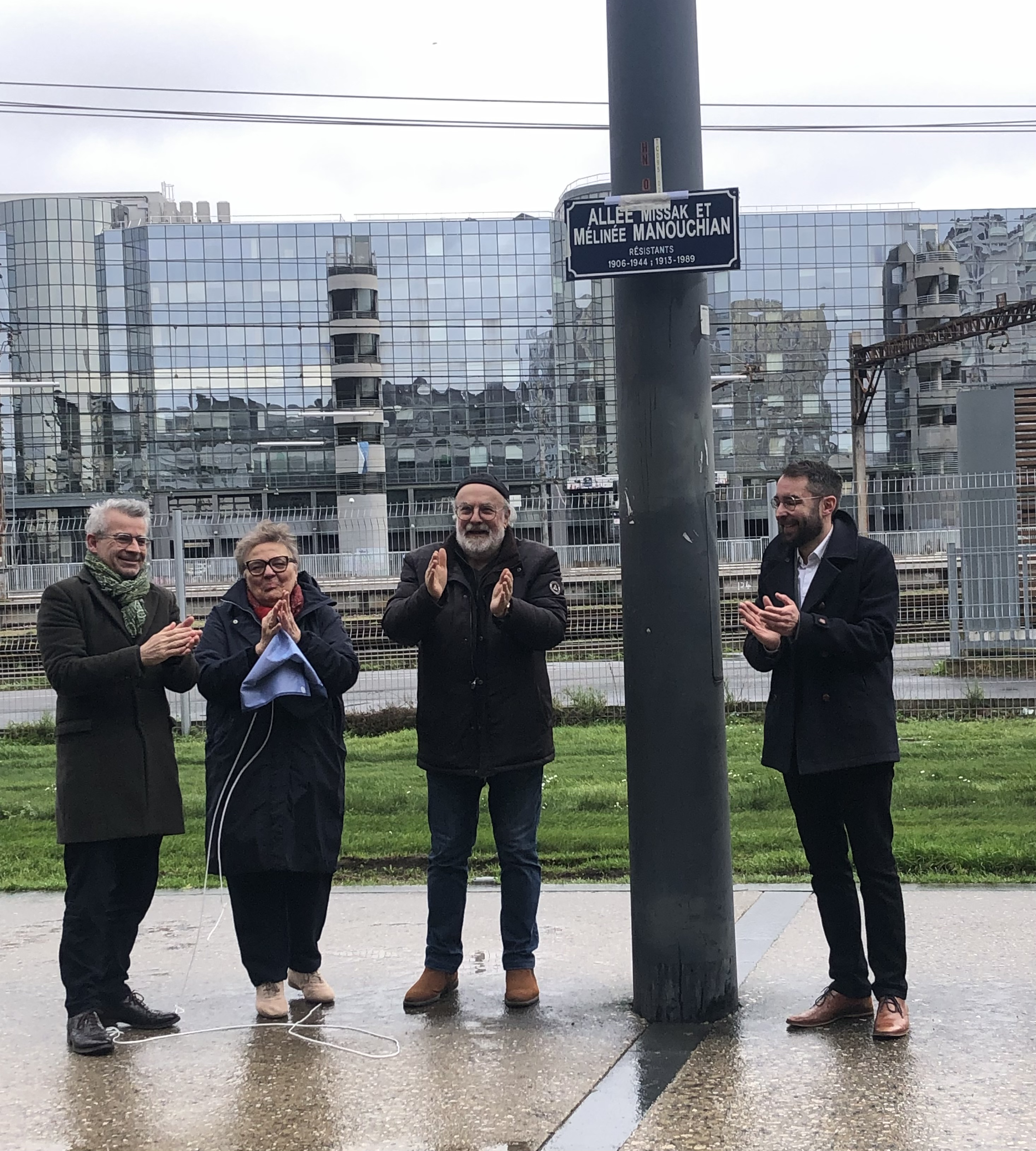 Inauguration de l'allée